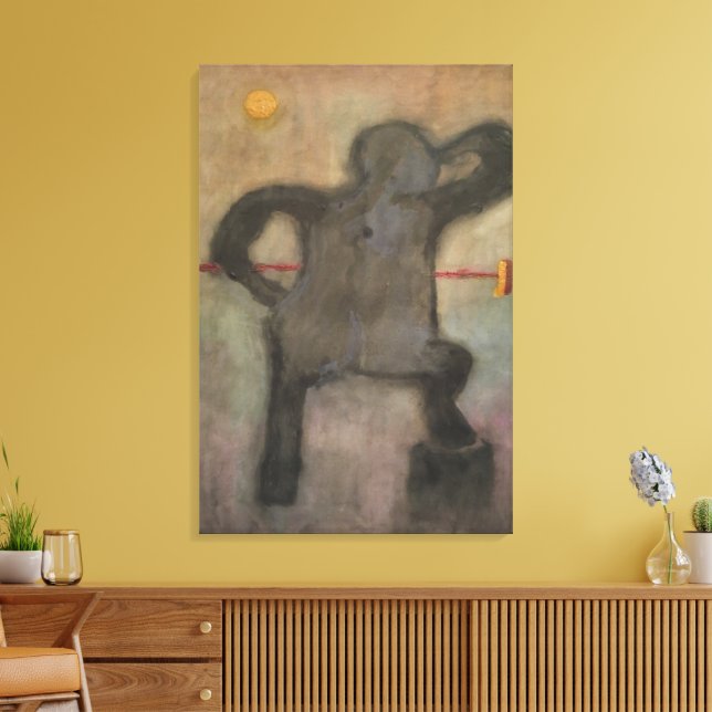 The Observer Canvas Print (Insitu(LivingRoom))