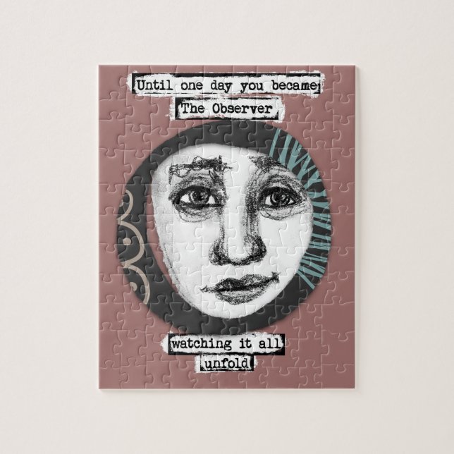 The Observer Jigsaw Puzzle (Vertical)