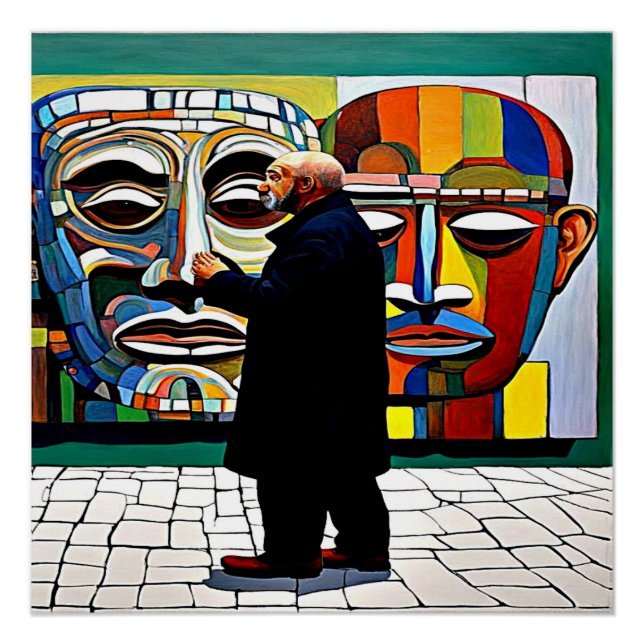 The Observing Paintings Poster (Front)