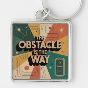 The Obstacle Is The Way Key Ring