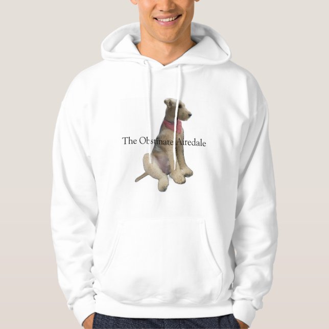 The Obstinate Airedale Signature Hoodie Sweatshirt (Front)