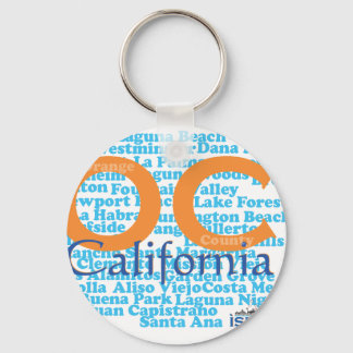 The OC - Orange County, California Key Ring
