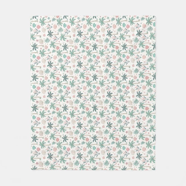 The Ocean Is A Mighty Harmonist Fleece Blanket (Front)