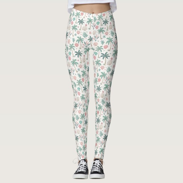 The Ocean Is A Mighty Harmonist Leggings (Front)