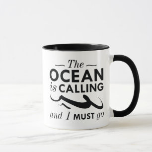 The Ocean Is Calling Mug