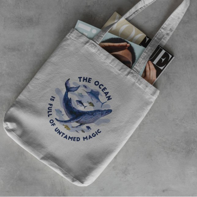 The Ocean Is Full Of Magic Tote Bag (Creator Uploaded)