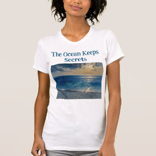 The Ocean Keeps Secrets – A Compelling Seascape T-Shirt