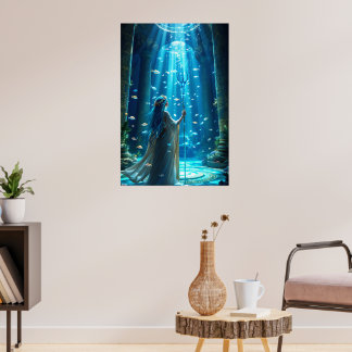The Ocean Priestess: Guardian of the Deep Poster