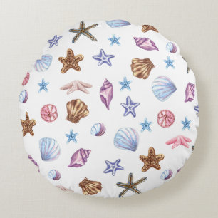 The Ocean Round Cushion
