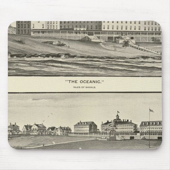 The Oceanic, Appledore House Mouse Mat (Front)