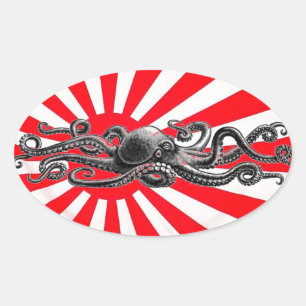 The Oct8pus sticker! Oval Sticker