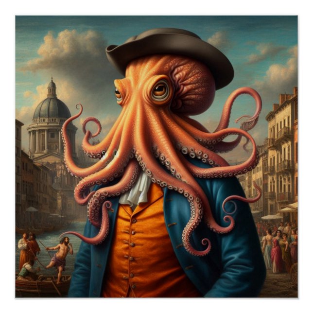 The octopus poster (Front)
