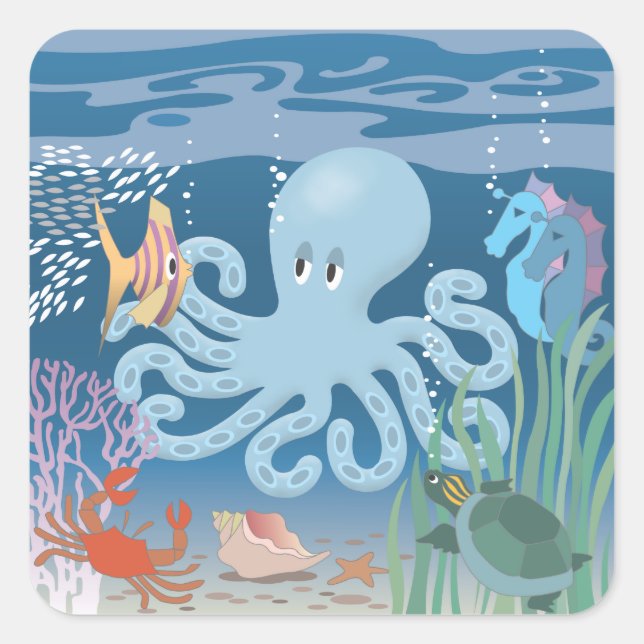 The Octopus sticker (Front)