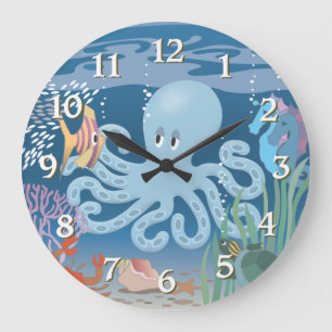 The Octopus Wall Clock