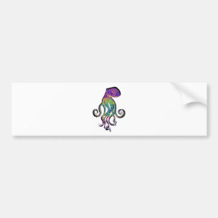 THE OCTOPUS WAVE BUMPER STICKER