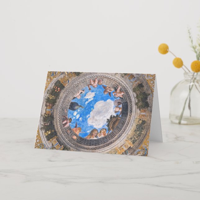 The Oculus, Bridal Chamber, Camera Picta Thank You Card (Front)