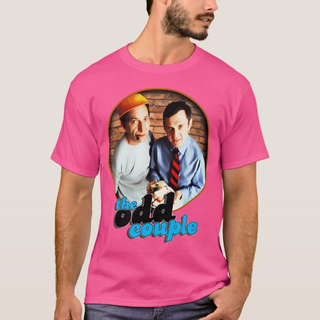 The Odd Couple Classic Tv Sitcom Design T-Shirt (Front)