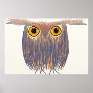The Odd Owl Print