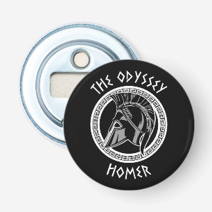 The Odyssey Homer Greek Helmet Ancient Mythology I Bottle Opener