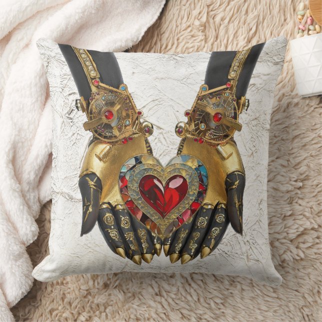 The Offering - Heart in Hands Cushion (Blanket)
