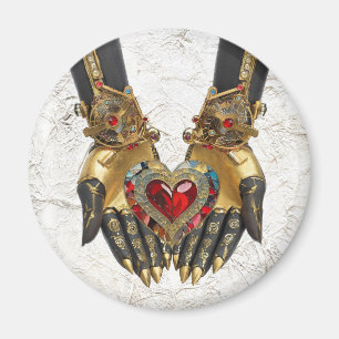 The Offering - Heart in Hands Magnet