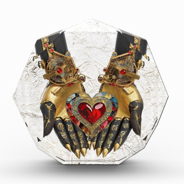 The Offering - Heart in Hands Photo Block (Front)