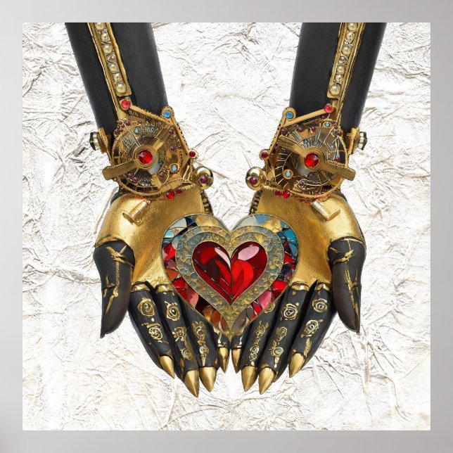 The Offering - Heart in Hands Poster (Front)