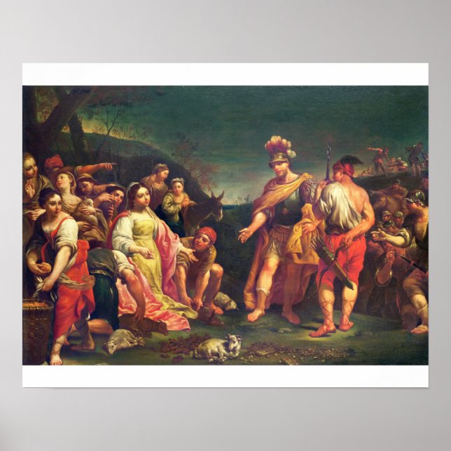 The Offering of Abigail before David Poster (Front)