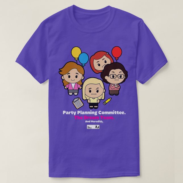 The Office Cute Party Planning Committee   1  T-Shirt (Design Front)