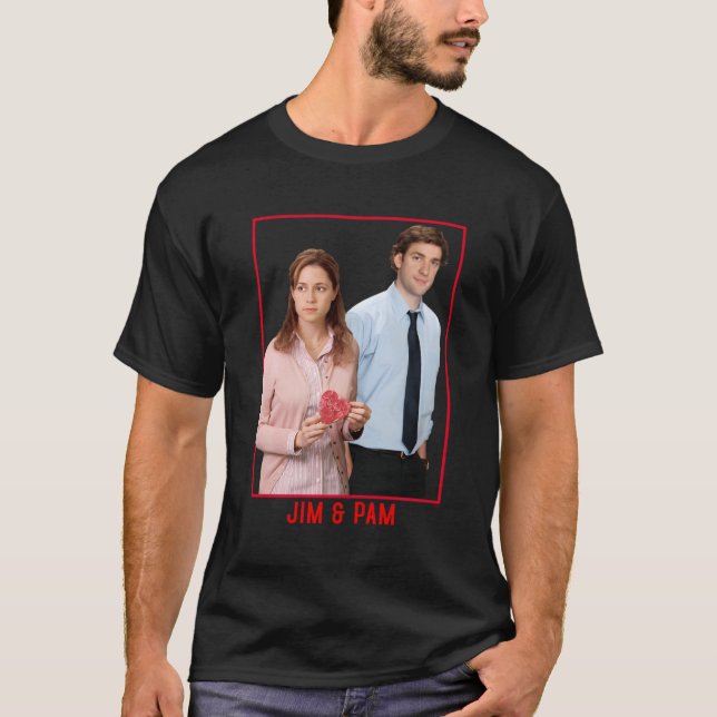 The Office Jim And Pam Photo T-Shirt (Front)