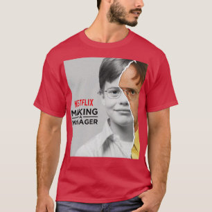 The office making a manager T-Shirt