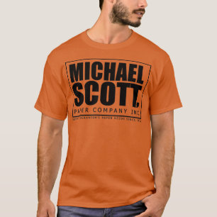 The Office Michael Scott Paper Logo T-Shirt