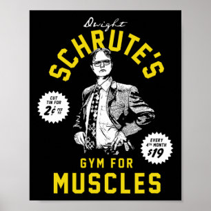 The Office Schrutes Gym  Poster