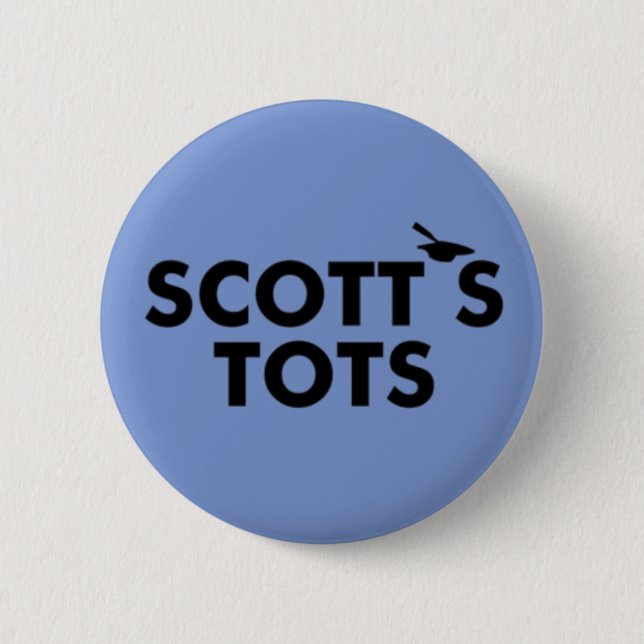 THE OFFICE: SCOTT'S TOTS 6 CM ROUND BADGE (Front)