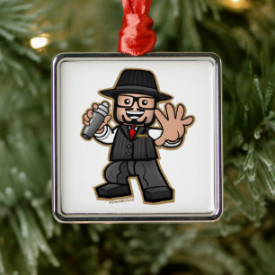 The Official 3 inch Richard #3inchRichard Metal Tree Decoration