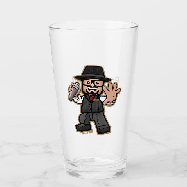 The Official 3 inch Richard Glass! #3inchRichard Glass (Front)