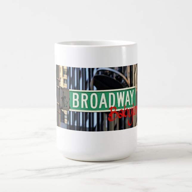 THE OFFICIAL BROADWAY BABYLON MUG!! COFFEE MUG (Center)