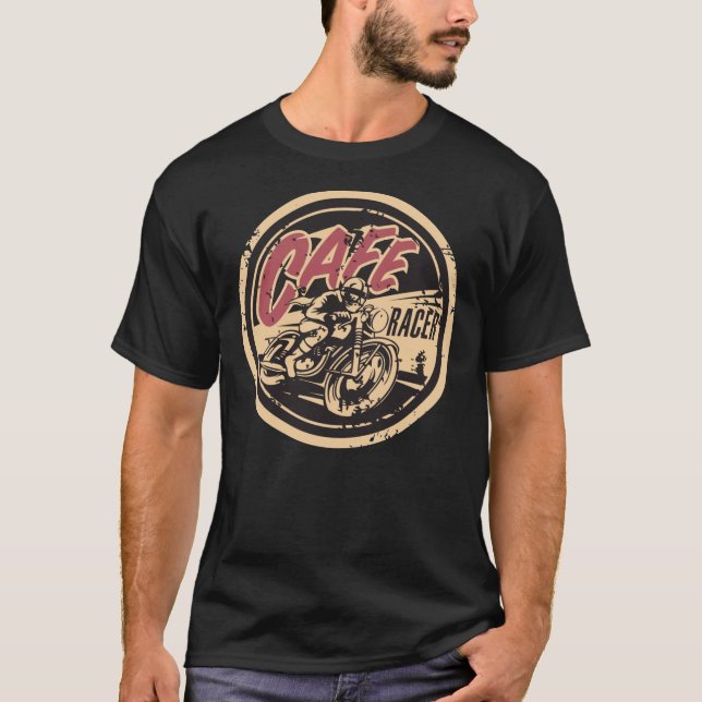 The Official Cafe Racer TV Logo Classic T-Shirt (Front)