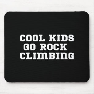 The Official Cool Kids Go Rock Climbing Mouse Mat
