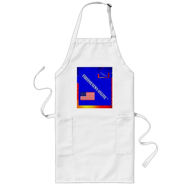 The Official FIREFOXNEWS ONLINE™ T-Shirt Long Apron (Front)