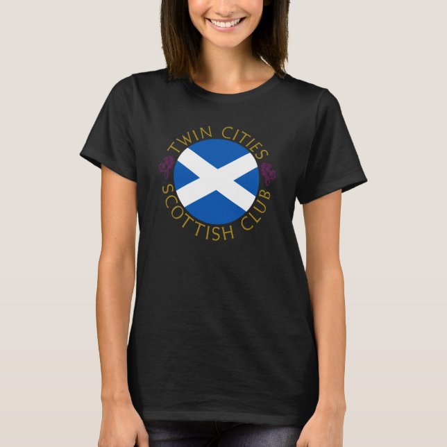 The official logo of the Twin Cities Scottish Club T-Shirt (Front)