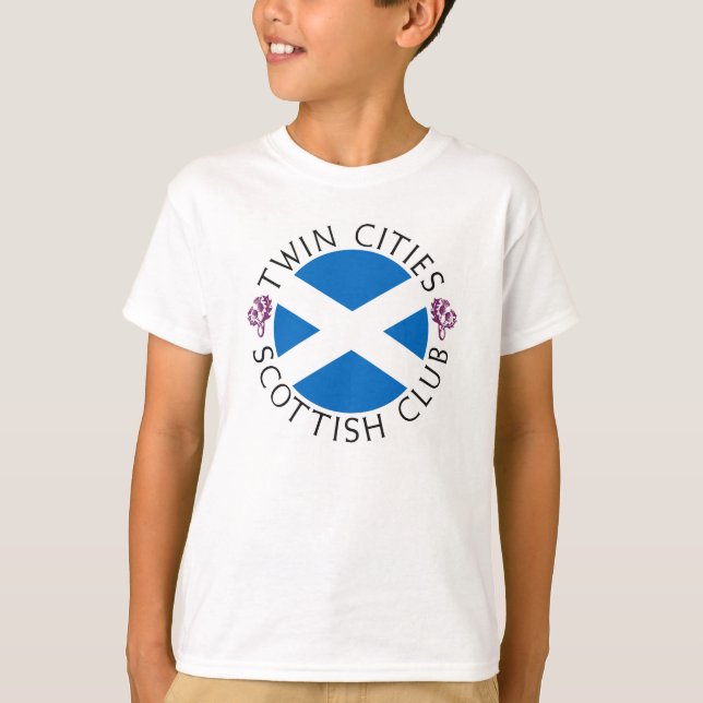 The official logo of the Twin Cities Scottish Club T-Shirt (Front)