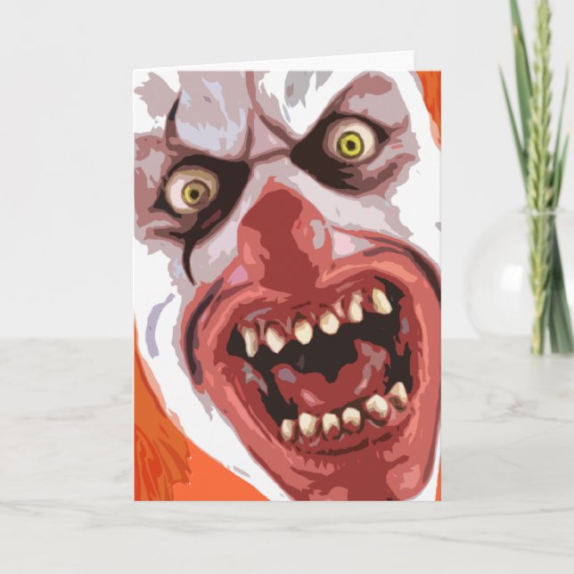 The Official Macabre Clown - Mr. Creepy- Card (Front)