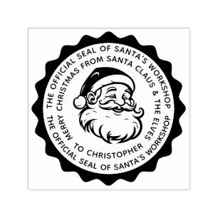 The Official Seal of Santa's Workshop Self-inking Stamp