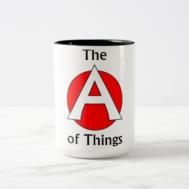 The Official The A of Things Mug (Center)