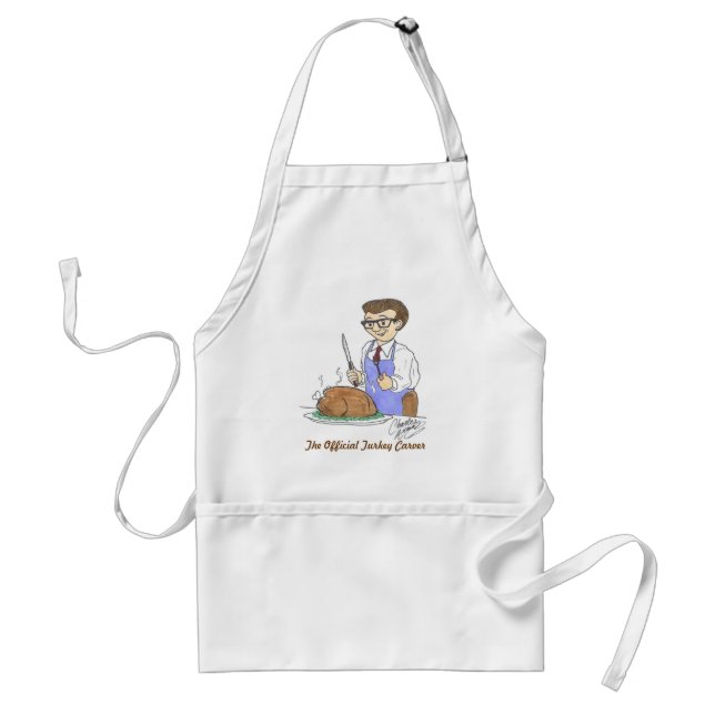 The Official Turkey Carver Standard Apron (Front)