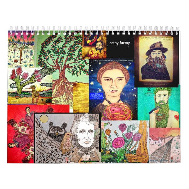 The Officially Superb Artsy Fartsy 2019 Calendar (Cover)