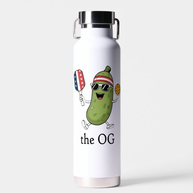The OG Pickleballer Water Bottle (Front)