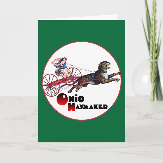 The Ohio Haymaker Holiday Card (Front)
