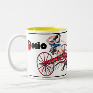 The Ohio Haymaker Two-Tone Coffee Mug